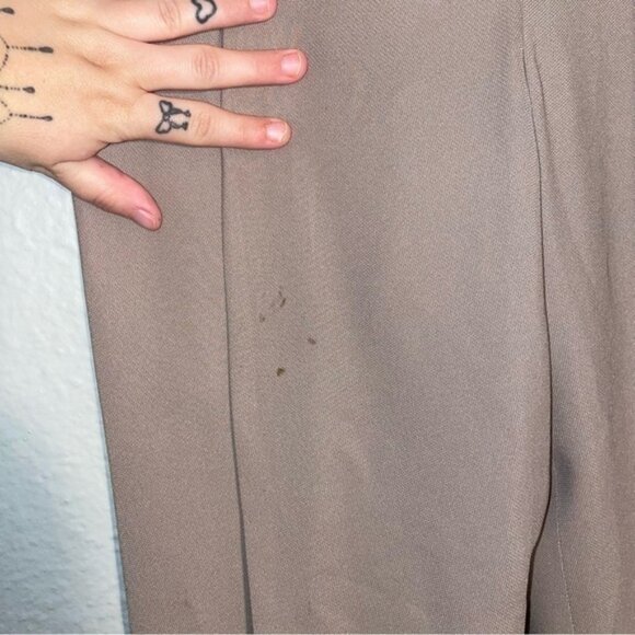 Vintage Saville Suit Slacks - Classic Cream Tailored Trousers, Size 2P - Picture 5 of 5